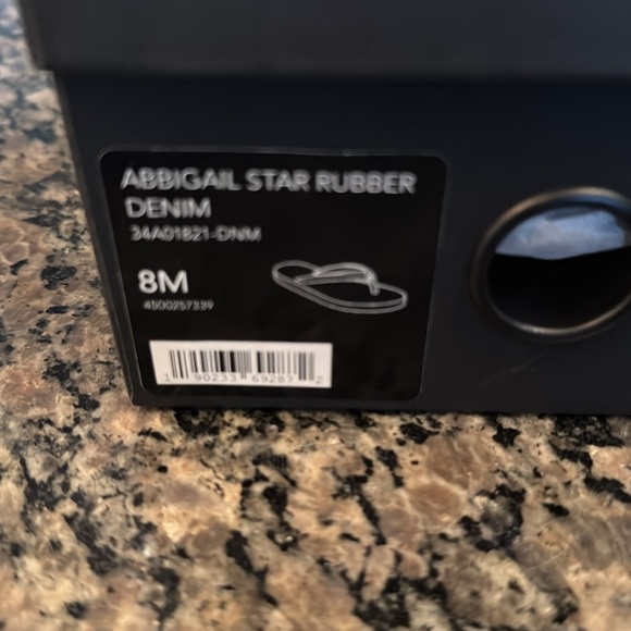 Coach Abbigal Star Rubber flip flops NIB 8 - Picture 8 of 8